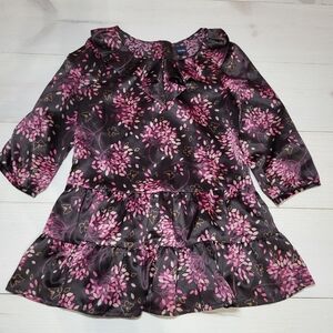 Baby Gap Toddler Dress Ditsy Floral Ruffle Tiered Spring.